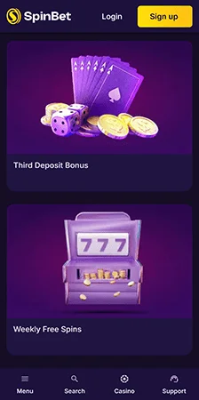 spinbet other bonus offers