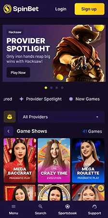 spinbet overview